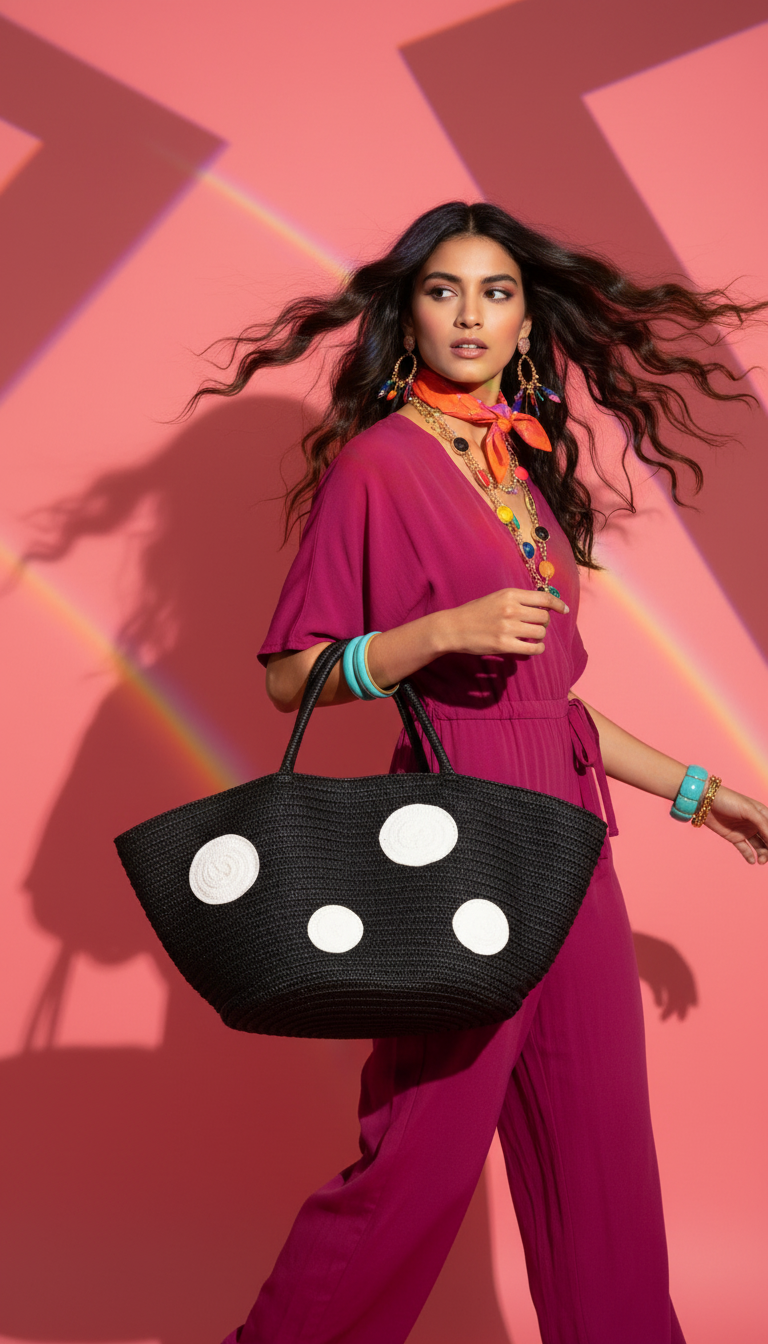 Vibrant energetic styling generated from a single product photo